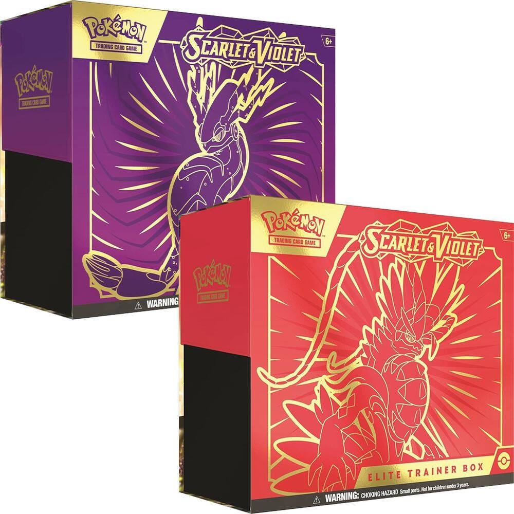 Scarlet & Violet Trainer Boxes