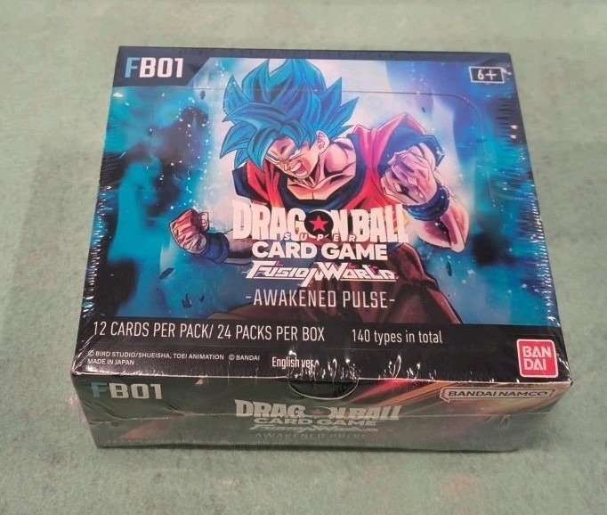 Dragon Ball Super Card Game Fusion World FB01 Awakened Pulse (English Booster Box & Case)