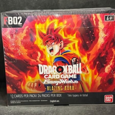 Dragon Ball Super Card Game Fusion World FB02 Blazing Aura (English Booster Box & Case)
