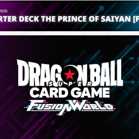 Dragon Ball Super Card Game Fusion World FS14 The Prince of Saiyan Starter Deck Display (4 Decks) (Pre-Order)